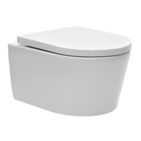 SAT FINE Wand-WC kurz 48 cm mit SoftClose WC-Sitz und TakeOff Funktion, weiß