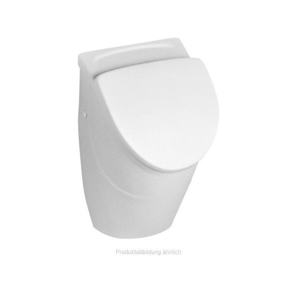 VILLEROY & BOCH O.NOVO Keramik Absaug Urinal mit Deckel, GEBERIT Vorwandgestell & Betätigungsplatte in verschiedenen Ausführungen