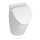 VILLEROY & BOCH O.NOVO Keramik Absaug Urinal mit Deckel, GEBERIT Vorwandgestell & Betätigungsplatte, weiß