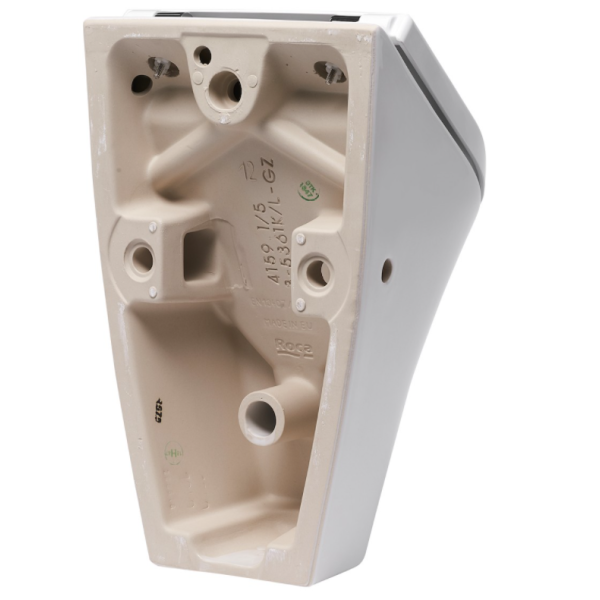 ROCA NEXO Urinal mit SoftClose Deckel & GROHE Wandeinbauspüler + Betätigungsplatte, verschiedene Farben
