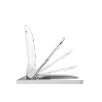 ELEGANT Wand WC spülrandlos inklusive SoftClose TakeOff WC-Sitz, weiß
