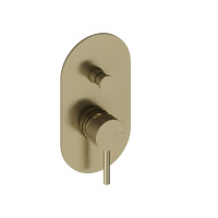 SANYCCES LOOP Unterputz 2-Wege-Dusch-Brausebatterie mit Unte