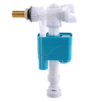 Spülkasteneinsatz Universal verchromter Drücker 3/9 Liter, Start/Stop
