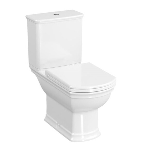 Vitra VALARTE Stand-Kombi-WC mit SoftClose WC-Sitz, Wasseranschluss oben