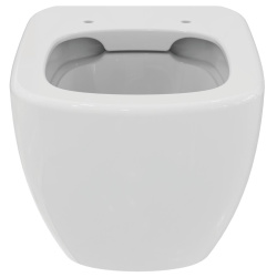IDEAL STANDARD TESI Wand WC spülrandlos mit SoftClose WC-Sitz und TakeOff Funktion. weiß