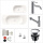 BB PETIT Hängewaschbecken mit ColdOpen Einhand-Armatur-Set, verschiedene Ausführungen