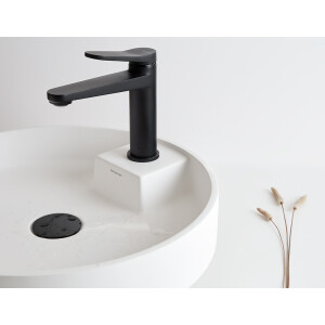 SANYCCES TURE Aufsatzwaschbecken rund 42cm Ø,...