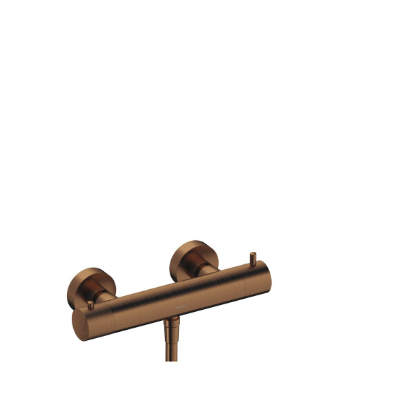 SANYCCES LOOP K Brausebatterie mit Thermostat, optional mit Brausehalter, Handbrause & Brauseschlauch versch. Farben