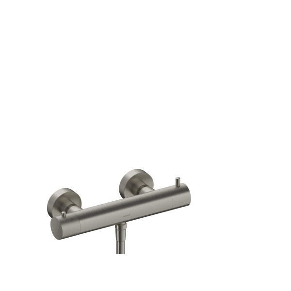 SANYCCES LOOP K Brausebatterie mit Thermostat, optional mit Brausehalter, Handbrause & Brauseschlauch versch. Farben