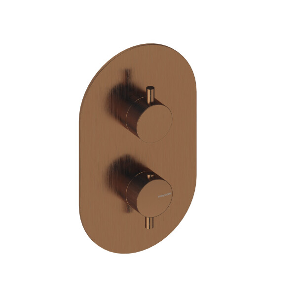 SANYCCES LOOP K Unterputz 1-Weg-Duschbrausebatterie mit Thermostat, verschiedene Farben