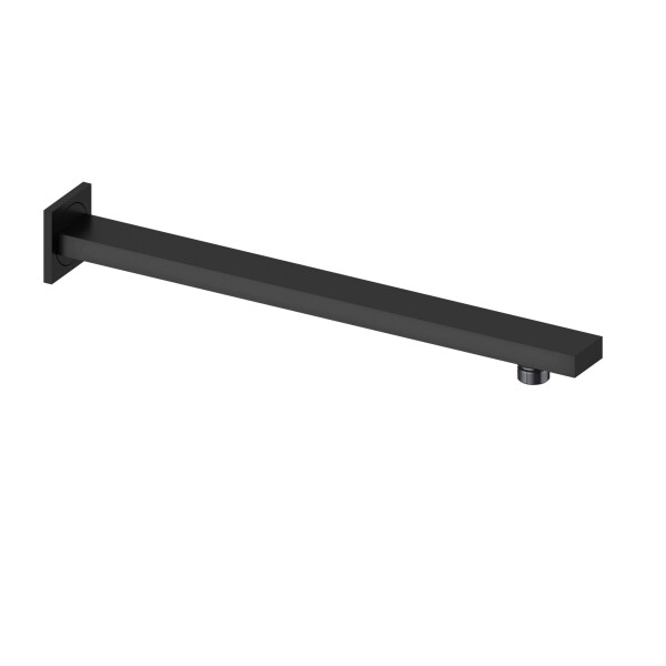 SANYCCES CUBO Wandbrausearm 42cm, chrom oder schwarz matt