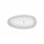 AquaNovo Freistehende Oval-Badewanne in Ei-Form aus Acryl 180 cm x 90 cm x 59 h, weiß glanz